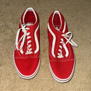 Red Vans